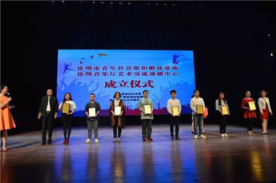 改革進行時 | 徐州市青年社會組織孵化基地正式成立，引領文化藝術交流新篇章